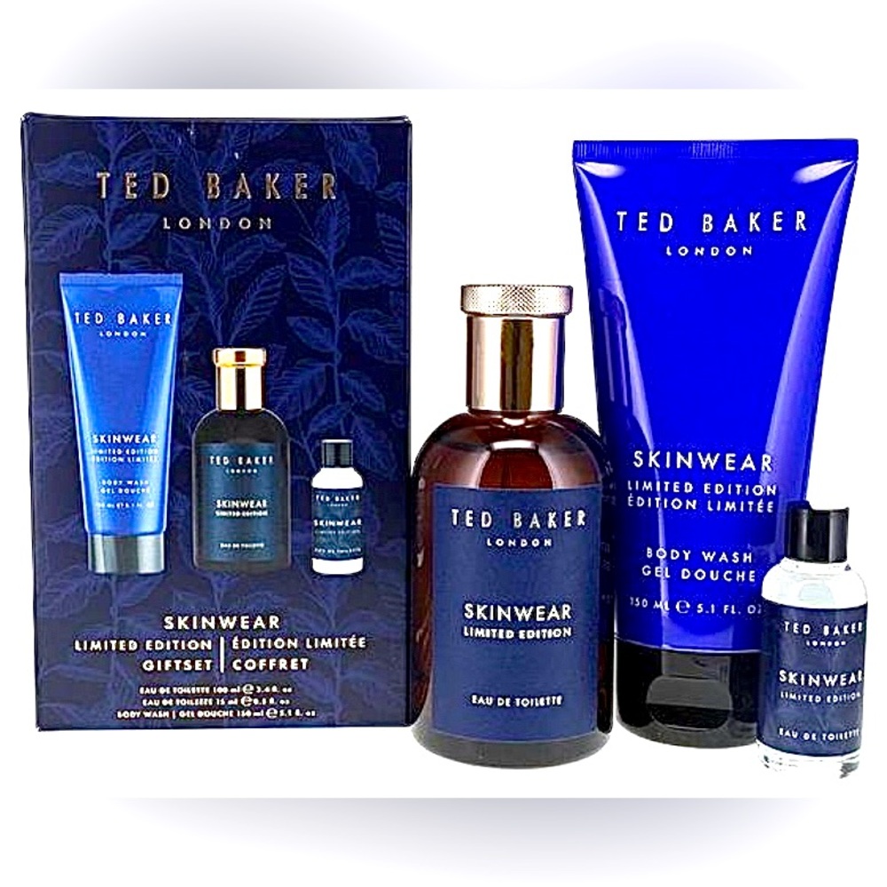 Ted Baker Skinwear Limited Edition Bath Wash Set - Blue
